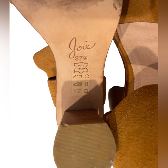 Joie Opal Suede Leather Heels - Picture 3 of 9